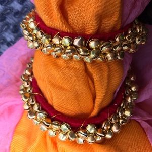 Bangles( Gold toned bell )